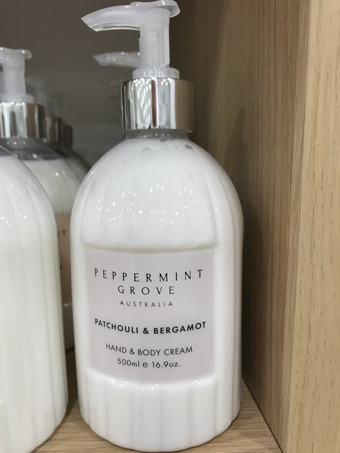 Patchouli & Bergamot hand & body cream