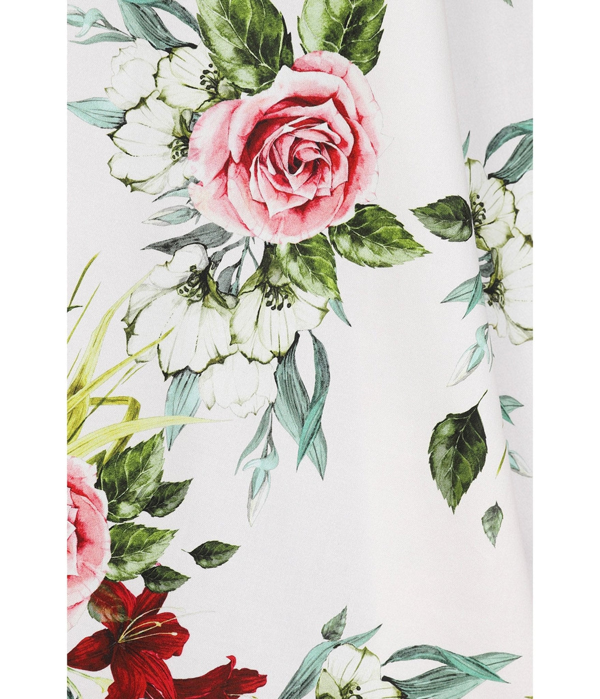Plus Size Floral Print Carole Swing Dress