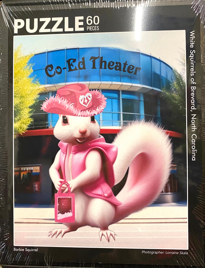 Puzzle - For Children - Barbie Squirrel - 10" x 12" - 60 Pieces