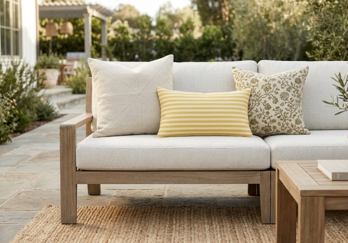 Ready to Ship, 12x22 OD Pablo Pillow Cover in Sunflower