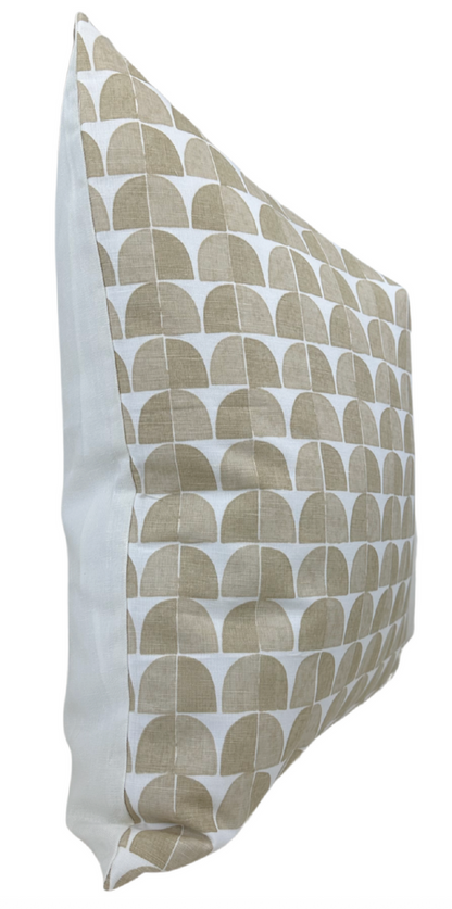 Ready to Ship, 22x22 Solsbury Pillow Cover in Beige