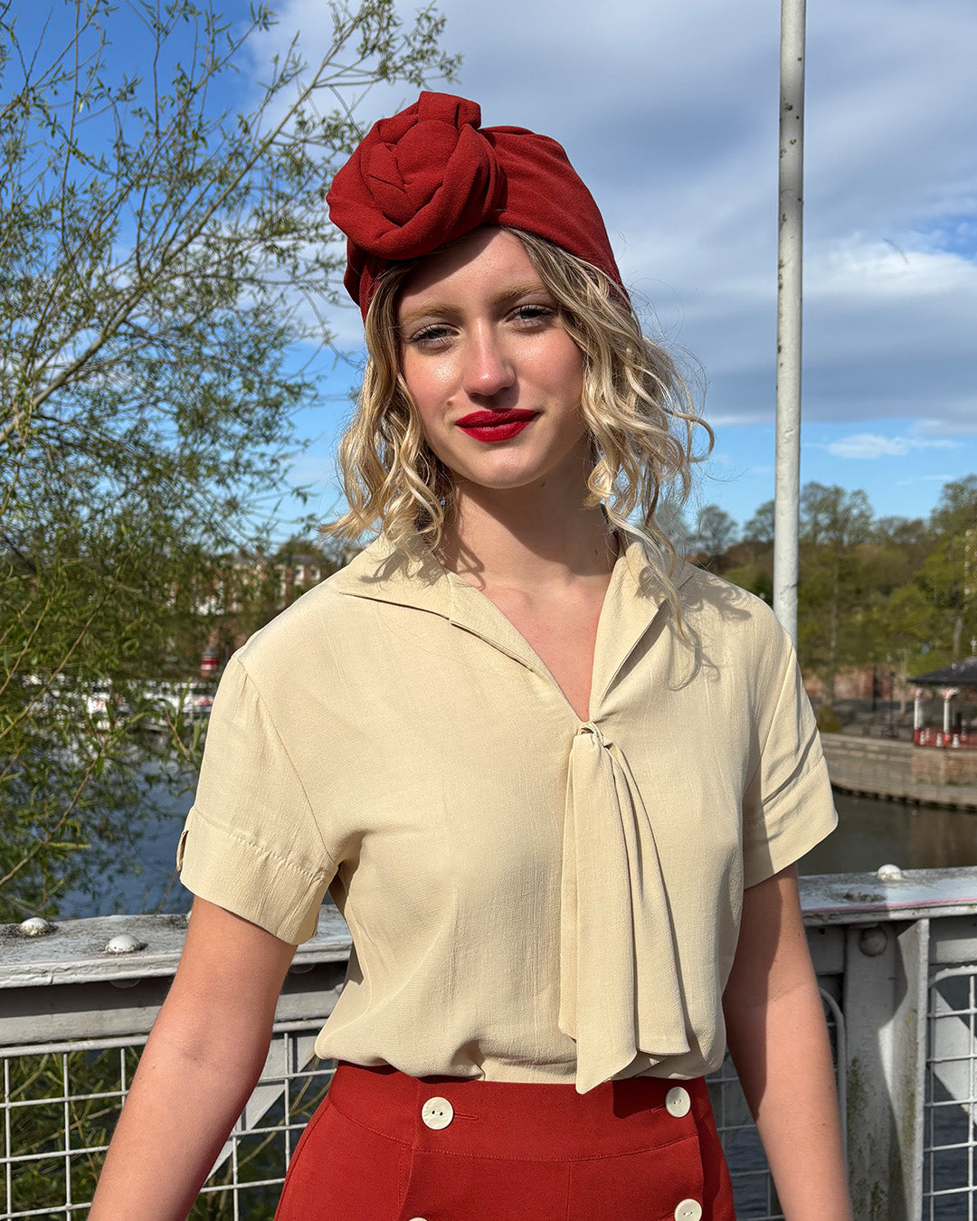 1930s Sailor Blouse - Antique