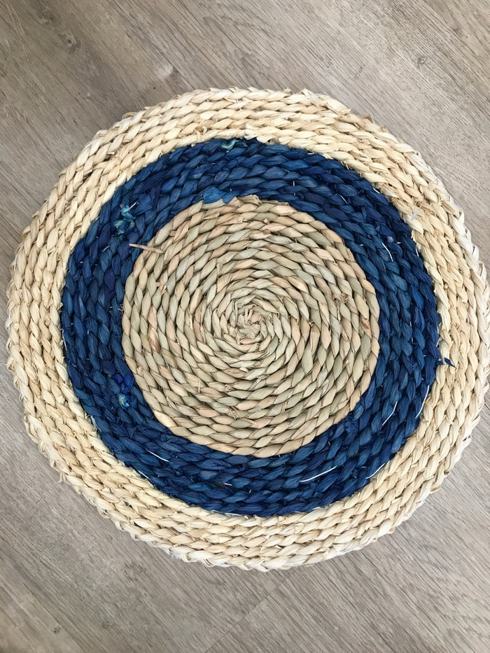 Sea grass Placemat Blue/Beige