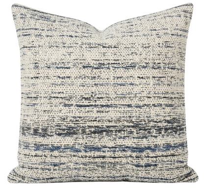 Sedona Woven Pillow Cover in River Blue, Schumacher Textiles