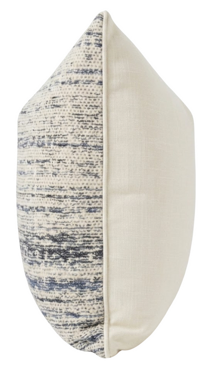 Sedona Woven Pillow Cover in River Blue, Schumacher Textiles