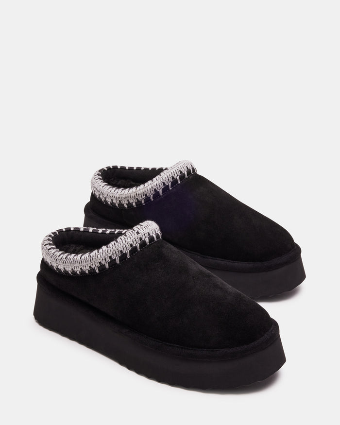 SELENA-2 BLACK SUEDE