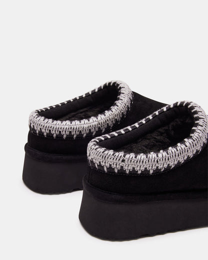 SELENA-2 BLACK SUEDE