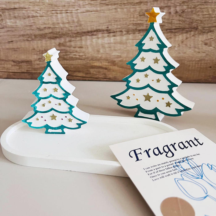 Star Christmas Tree Ornament Resin Mold