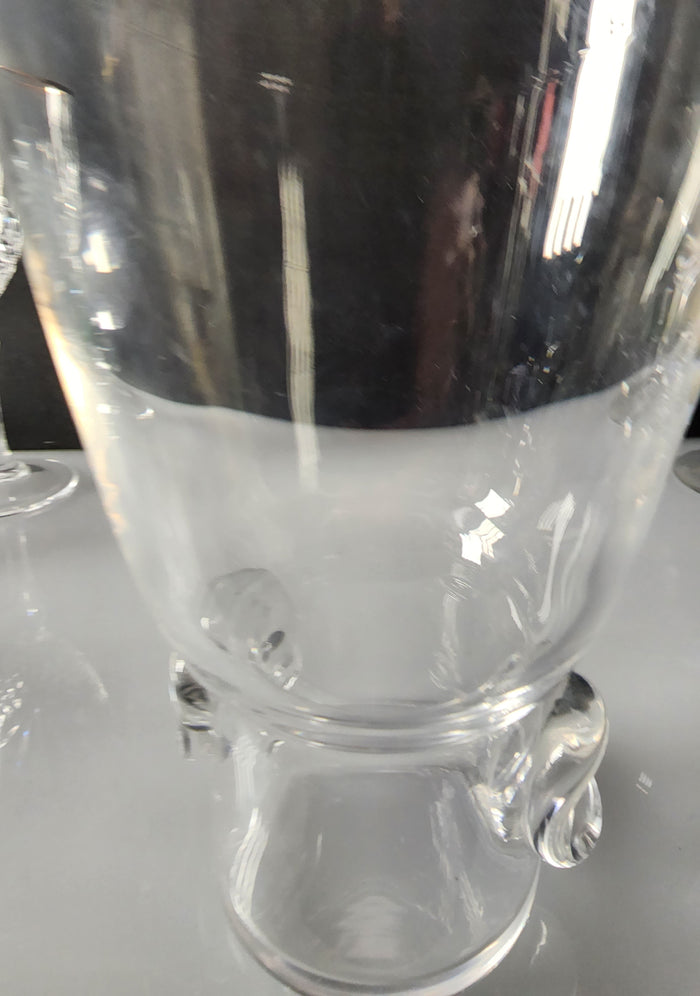 Steuben Signed vase Glass 7.75"