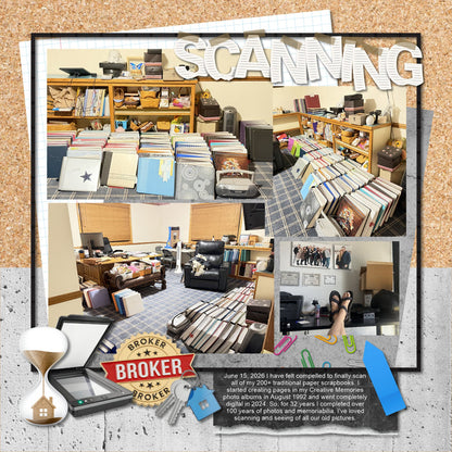 Sticky Notes Digital Scrapbook Kit