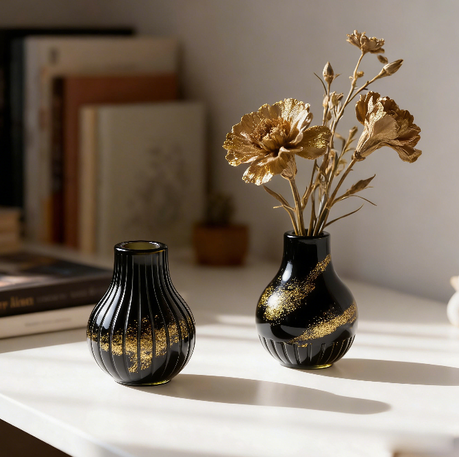 Striped Vase Resin Mold