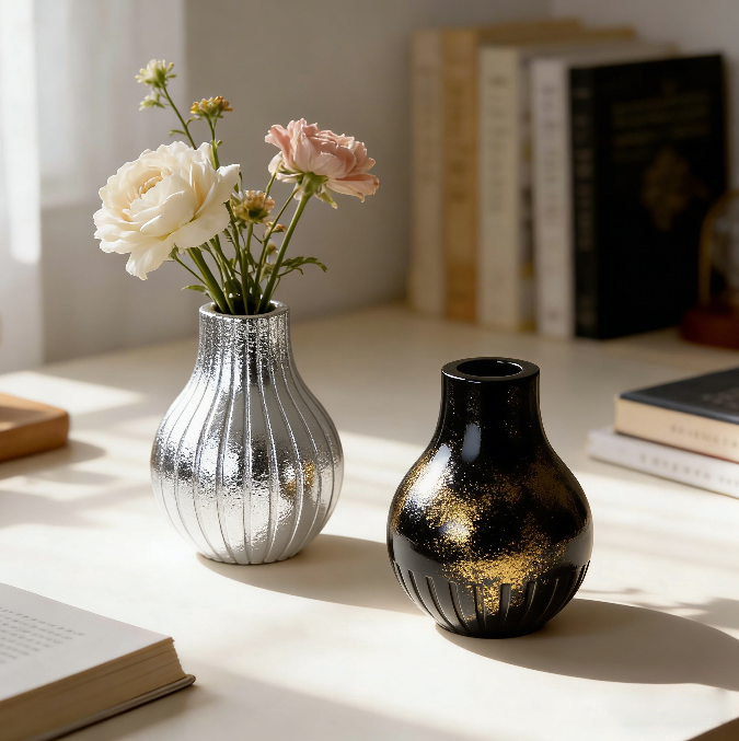 Striped Vase Resin Mold