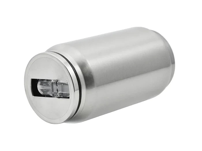 Sublimation 10oz/300ml Stainless Steel Coke Can with Straw(Silver)