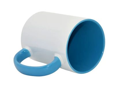 Sublimation 15oz Inner Rim Color - Light Blue