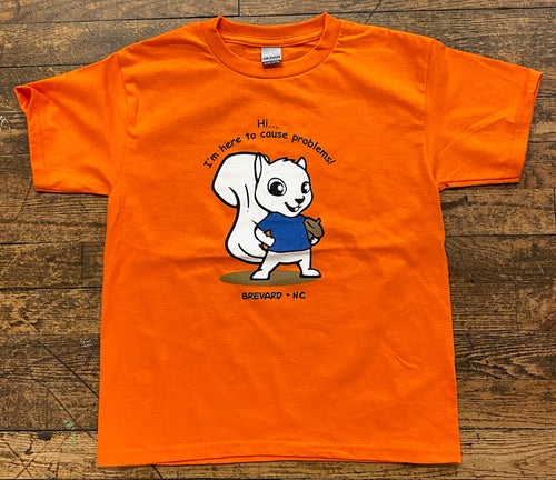 T-Shirt - Kids - Youth - I'm Here to Cause Problems - Short Sleeve Crew Neck