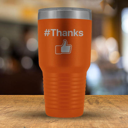 #Thanks - 30oz Tumbler-KaboodleWorld