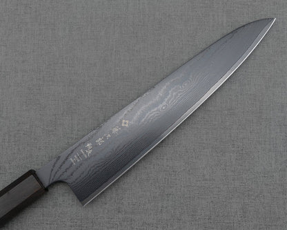 Tojiro "Sakuya" VG10 Black Damascus 210mm Gyuto