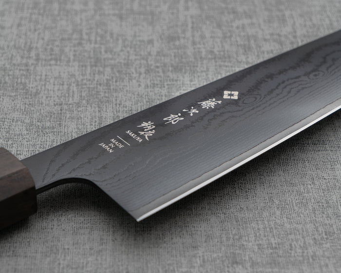 Tojiro "Sakuya" VG10 Black Damascus 210mm Gyuto