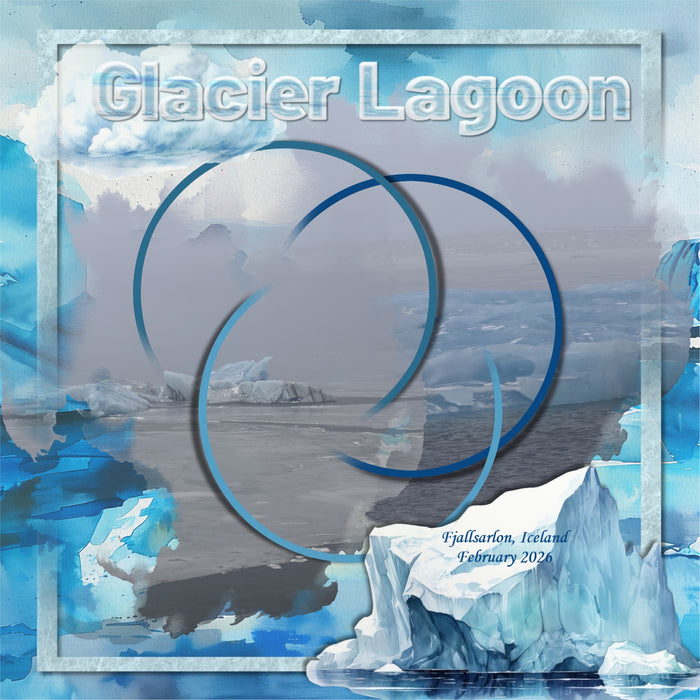 Travel Scenic Watercolor Digital Scrapbook Bundle