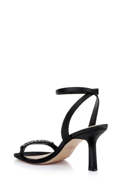 Black | Veronika Embellished Sandals